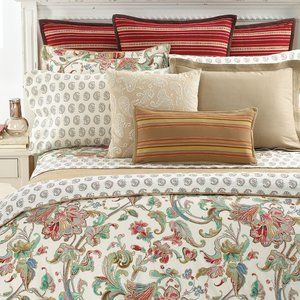 Ralph Lauren Antigua Euro Sham PAIR Floral